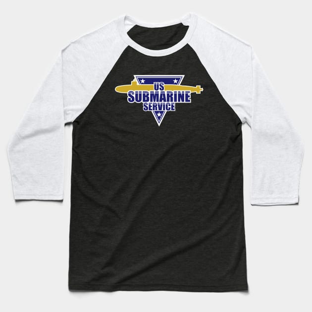 US Submarine Service Baseball T-Shirt by TCP